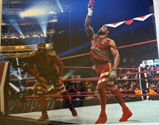 THE STREET PROFITS 8x10 COLOR PHOTO UNSIGNED MINT WWE