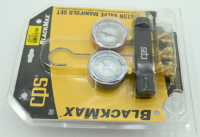 #ad #ad BLACKMAX MBHP5E Mechanical Manifold Gauge Set 2 Valves NEW Sealed $159.99