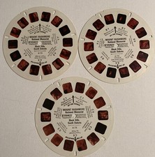 View-Master MOUNT RUSHMORE South Dakota - H73 - 3 Reel Set 2