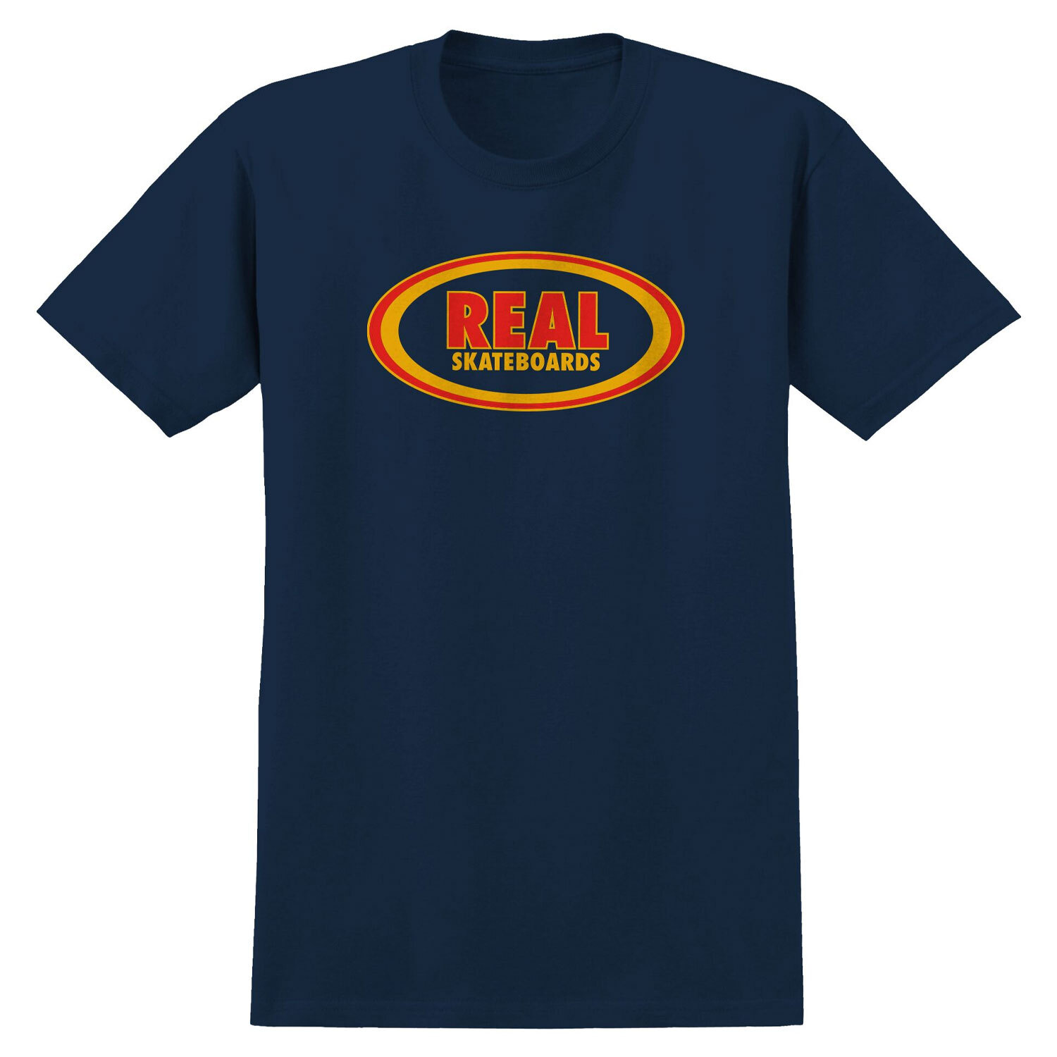S Shirt Oval True Navy/red/gold