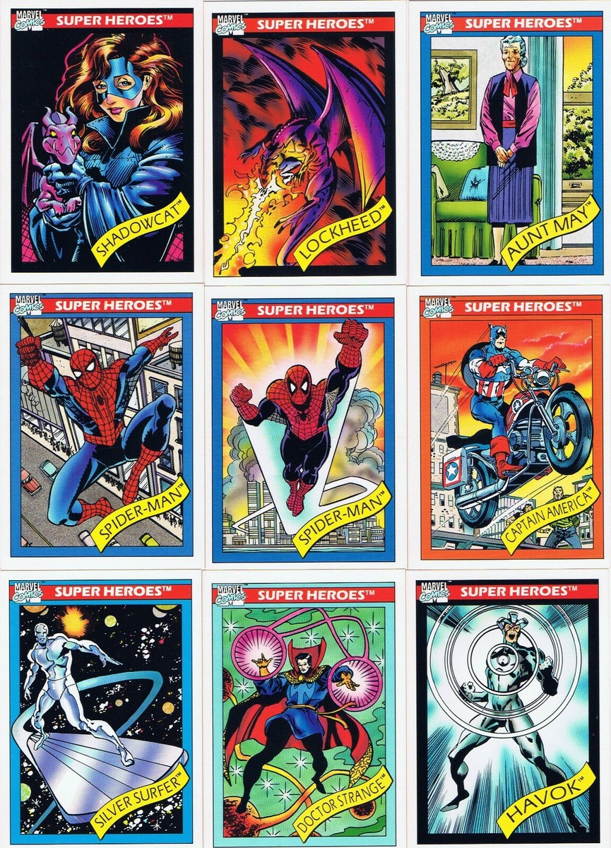 その他 1990 IMPEL MARVEL UNIVERSE Series1 Marvel Universe Series 1 by Impel in 1990. Single Cards