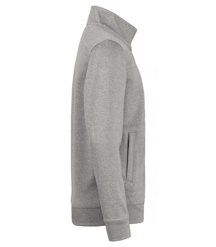CLIQUE Felpa BASIC ACTIVE Tessuto Tecnico Zip Intera Collo Alto da Bambino - Picture 20 of 24