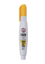 12 Pack of SUPER MET-AL 1324 SQUEEZE ACTION METAL TIP Yellow PAINT MARKER