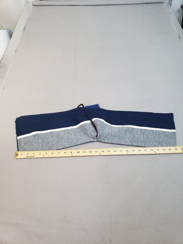 US Polo Invierno Bufanda Azul Gris 52" Largo Nuevo - Imagen 8 de 15