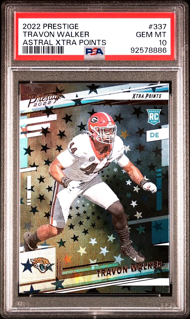 Travon Walker Panini Prestige #337 Astral Xtra Points