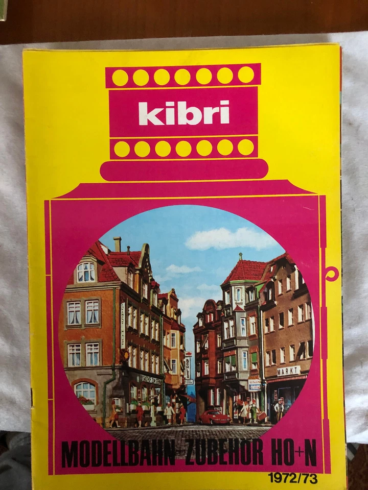 Kibri Katalog 1972/73 sehr gut   -Schnäppchen- - Bild 1 von 1