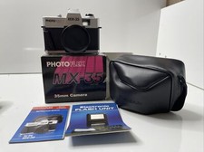 Photoflex MX-35 35mm Vintage Fixed Lens Film Camera  Original Black Case - NEW