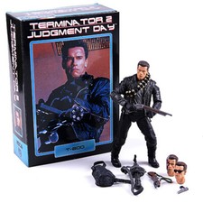 NECA Terminator 2 Judgment Day T-800 New Action Figure Ultimate Deluxe Arnold