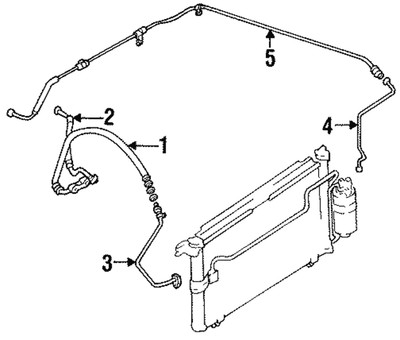 Genuine Honda Suction Hose 8-97086-212-4