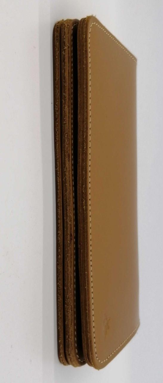 Kawatako Long Wallet Camel Used image 5