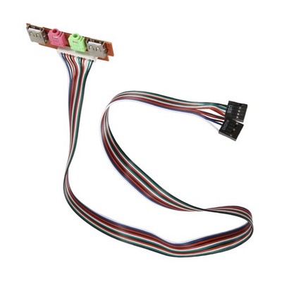 PC-Computer USB-Anschluss Audio-Headset-Mikrofon-Kabel Unterstuetzung der F2391