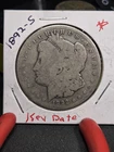 1892 S Morgan Silver Dollar $1