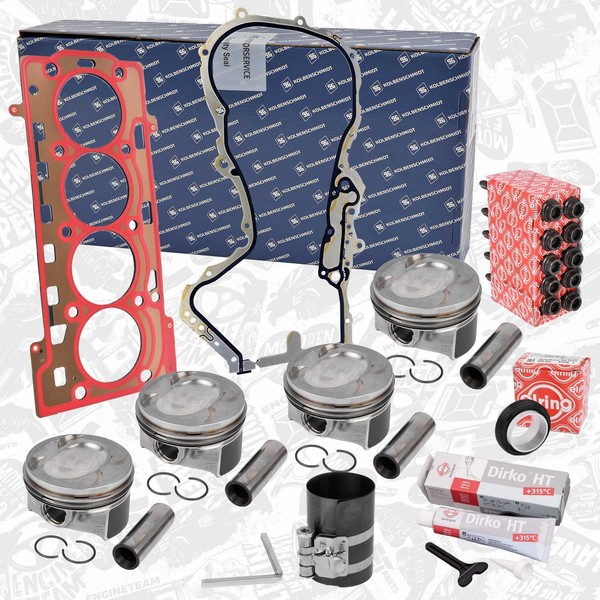 Et Engineteam Kolbensatz Boxet – Service Kit PM009700KS FüR 1K5 Golf Vw Tiguan 5-image