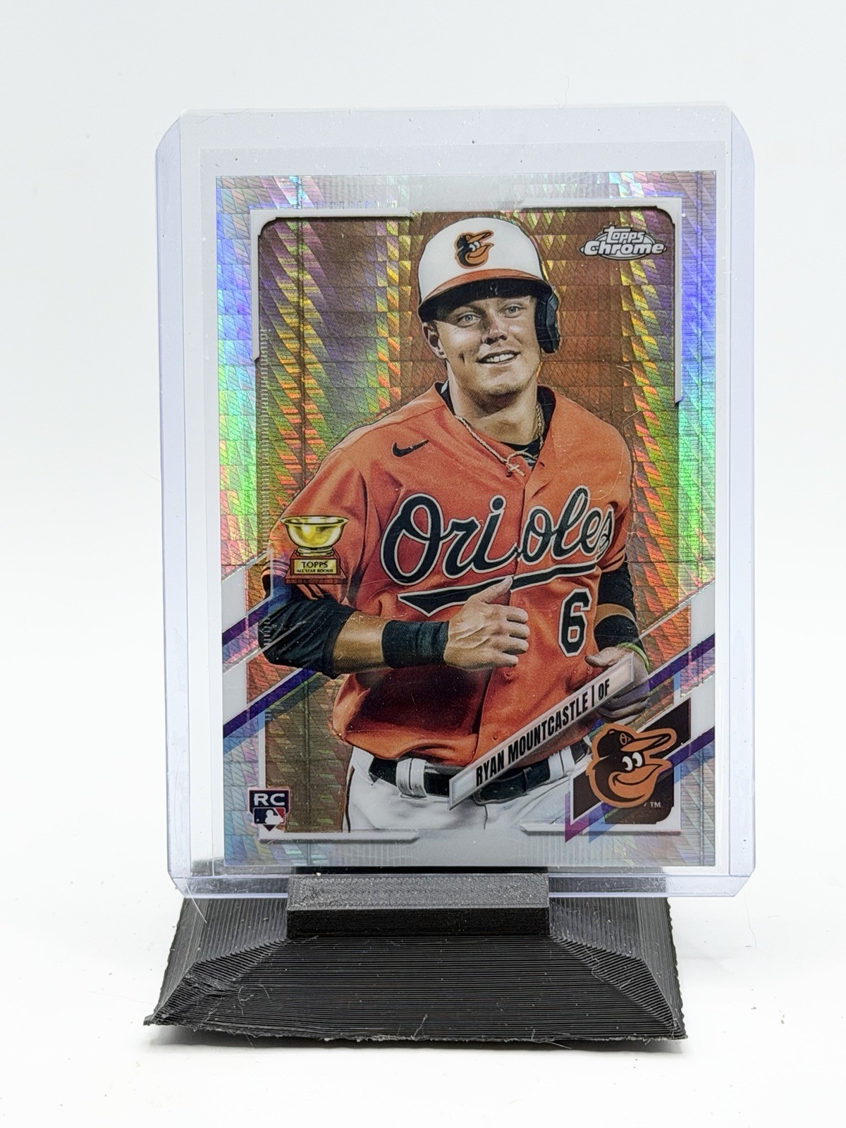 2021 Topps Chrome - Ryan Mountcastle #63 Prism Refractor (RC)