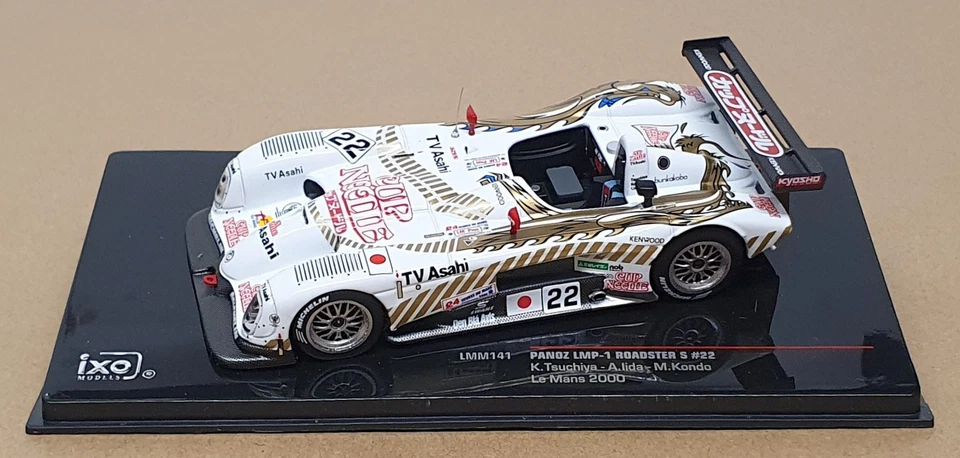 Ixo 1/43 Scale LMM141 - Panoz LMP900 #22 Le Mans 2000 Tsuchiya/Iida/Kondo - Image 4 of 4