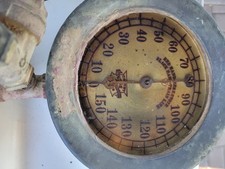 Red Hand Reservoir Black Hand Train Lines Crosby Steam Gauge and Valve Punk