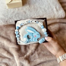 Personalized Pacifier Clip - Gift Baby Shower Teether Baby Personalized Gift