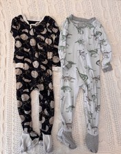 18 Months Burt  s Bees Boy Sleepers Bundle Set Of Two