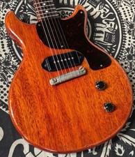 Gibson Vintage 1960 Les Paul Junior Doppio Taglio Rosso Ciliegia 3,10Kg Manico Da