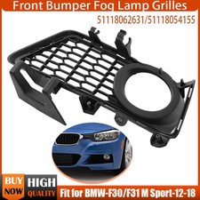 Vorne Links Kühlergrill Stoßstangengitter Schwarz Für BMW 3er F30/F31 2012-2018