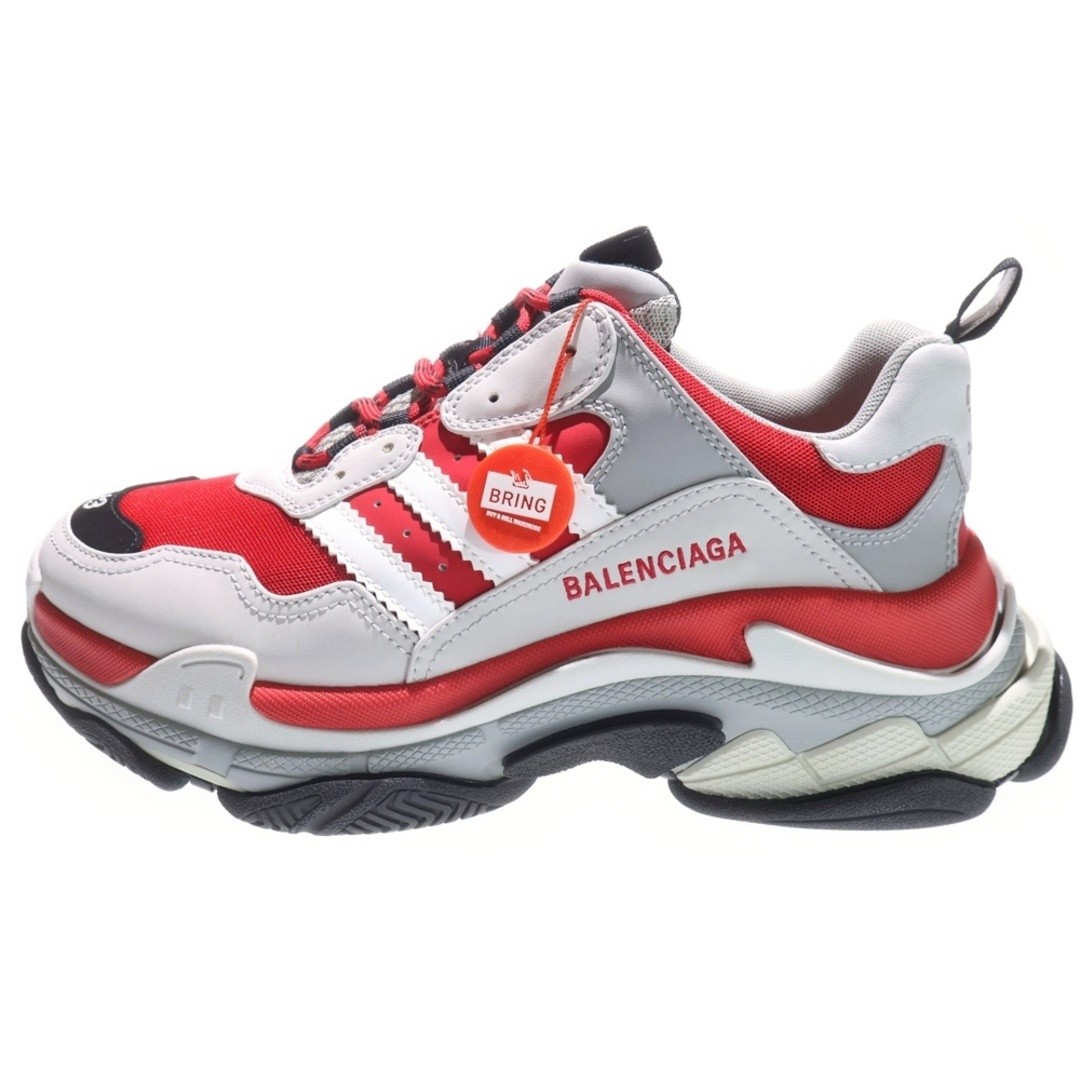 BALENCIAGA Xadidas TRIPRE S adidas Triple Low-cut Sneakers Red grey 593994 Used
