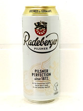 Radeberger Pilsner Empty Beer Can 500ml Germany 2026 Bottom Open Collectible