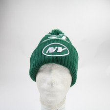 New York Jets New Era Winter Hat Unisex Green Used ML