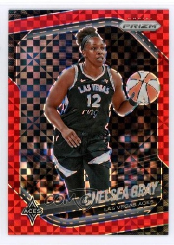 2025 Panini Prizm WNBA Red Power Prizm /75 Chelsea Gray #111