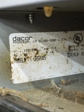 DACOR Double Oven Bake Element # 86745