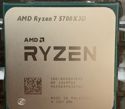 for AMD Ryzen 7 5700X3D 16-Thread 8-Core 4.1GHz Socket AM4 Desktop Gaming CPU