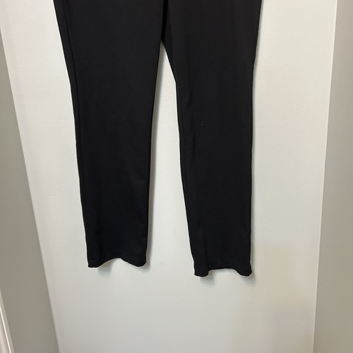 Michael Kors Women's Pants 14 Stretch Straight Leg Dress Workwear Black - Picture 2 of 9