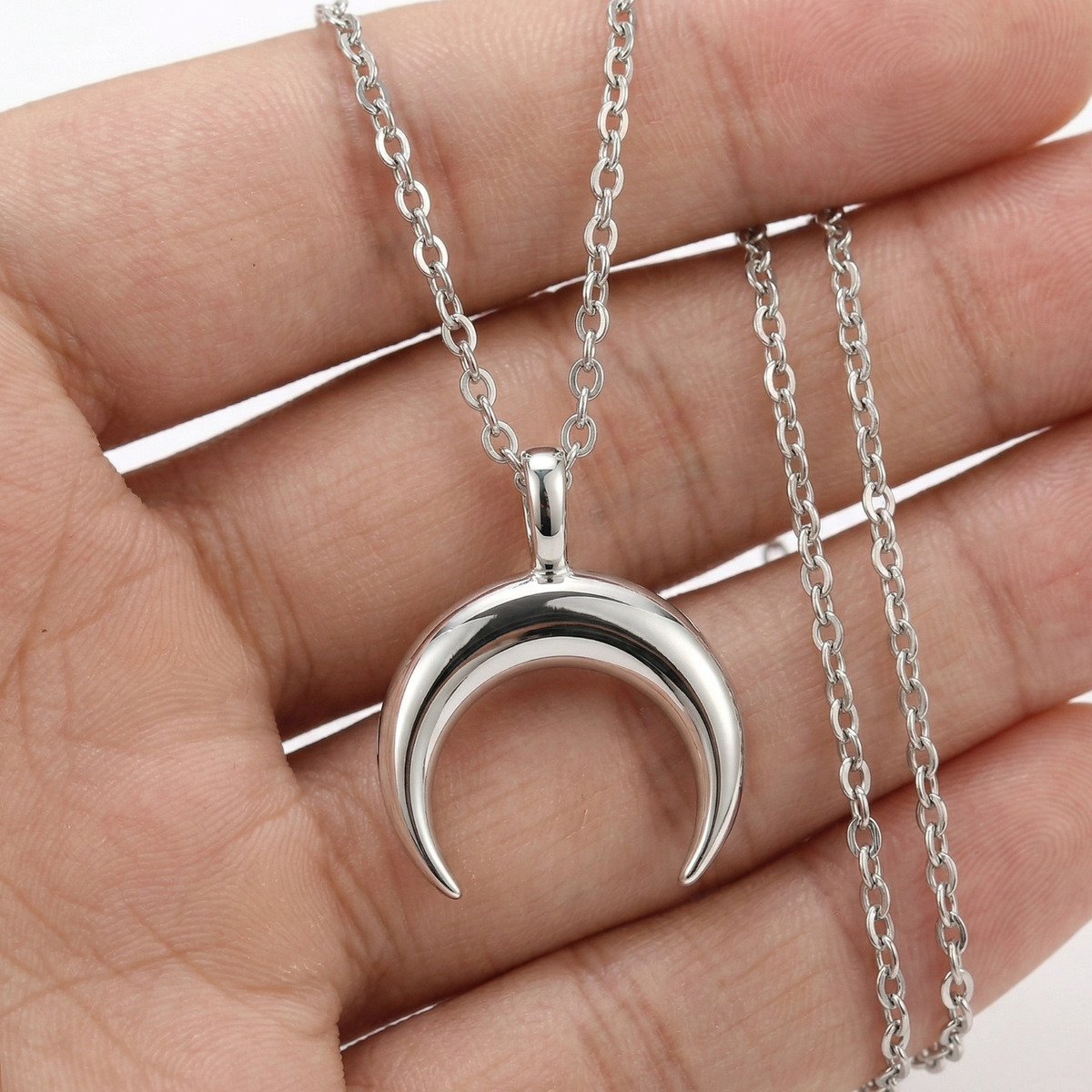Collana luna in argento 925 - Italia