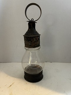 Early Macbeth Pearlglass Candle Lantern