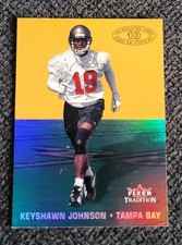 KEYSHAWN JOHNSON -  2000 Fleer Tradition The Whole 10 Yards #4TY  **MINT**  