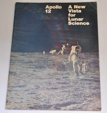 Vtg Apollo 12 A New Vista for Lunar Science- Booklet- Space NASA