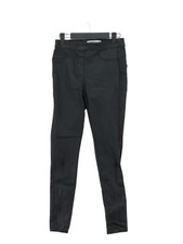 Next Women's Jeans UK 10 Black Viscose with Elastane, Nylon Jegging