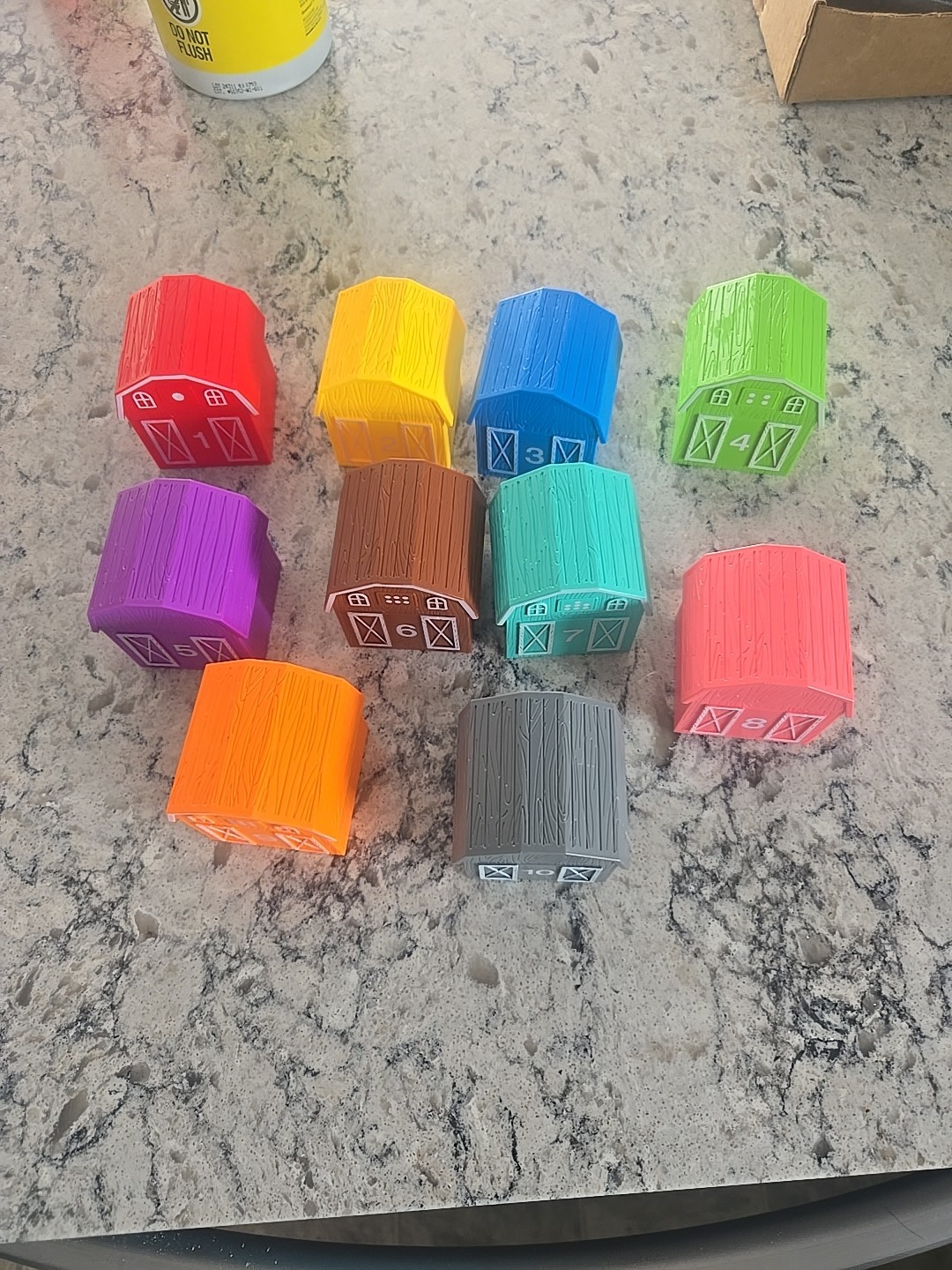 Learning Resources Peekaboo Learning Farm Counting Barns