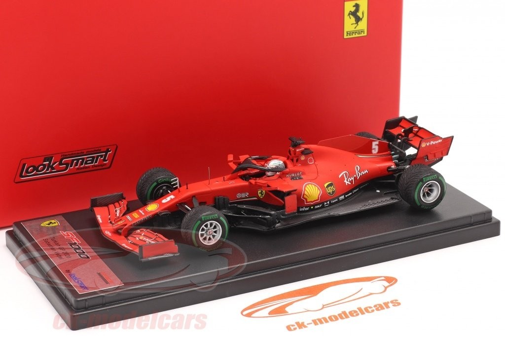 Ferrari SF1000 Burago F1 miniature Vettel 2020 échelle 1/43 pour collectionneur