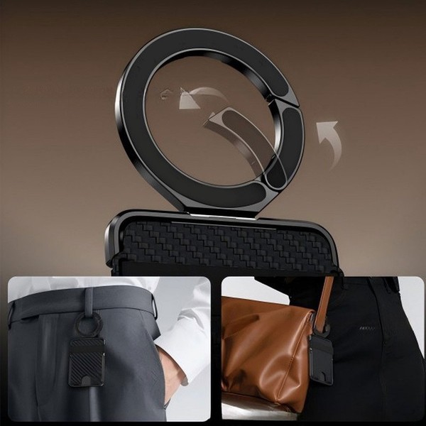 360 Grad Drehbarer UltradüNner Magnetischer Handyhalter Tragbarer FüR StäNder-image