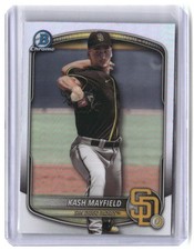Kash Mayfield 2025 Bowman Draft Chrome Refractor