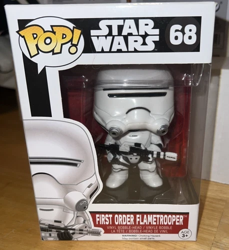 Funko Pop Star Wars The Force Awakens #68 First Order Flametrooper, Vaulted
