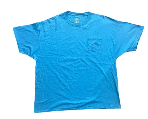 Vintage Guy Harvey Pocket T-Shirt Herren 3XL Off Shore Turnier Angeln AFTCO - Bild 2 von 8