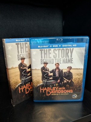 Harley and the Davidsons Used Blu-ray 2016 Rare Slipcover Nice Free USA Shipping