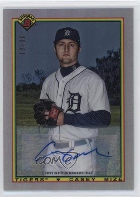 2020 Bowman 1990 Bowman Auto 10/30 Casey Mize #90B-CM Auto 06l3