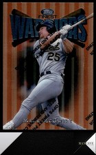 1997 Finest #30 Mark McGwire Oakland Athletics
