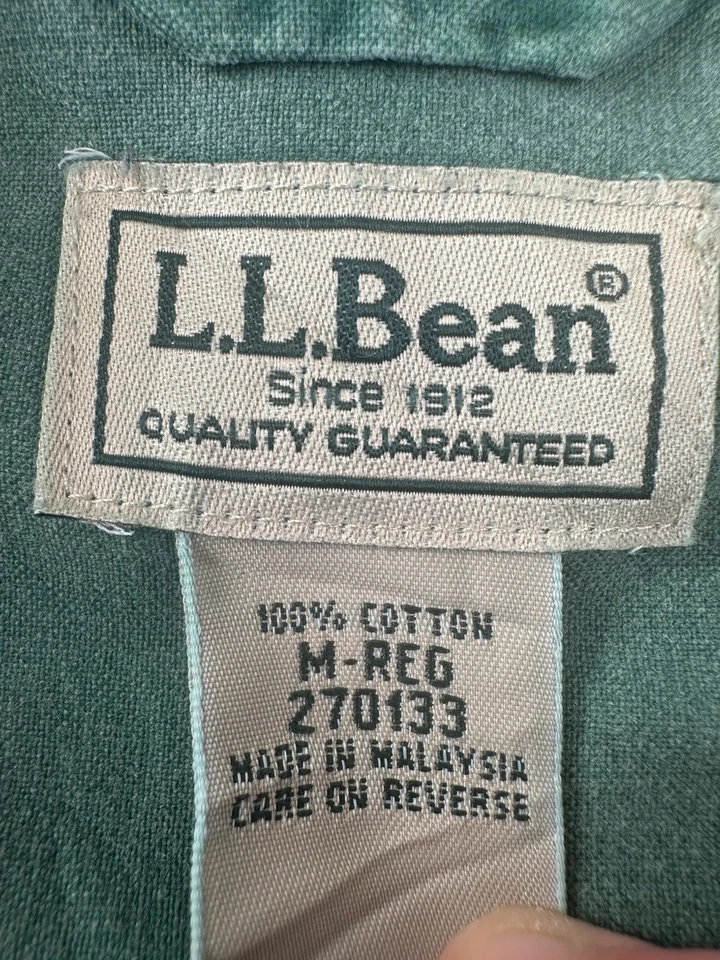Chemise L.L.Bean en jean vert femme – Taille M - Photo 3/4