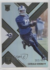 2017 Donruss Elite Rookies 202/499 Gerald Everett #112 z6b