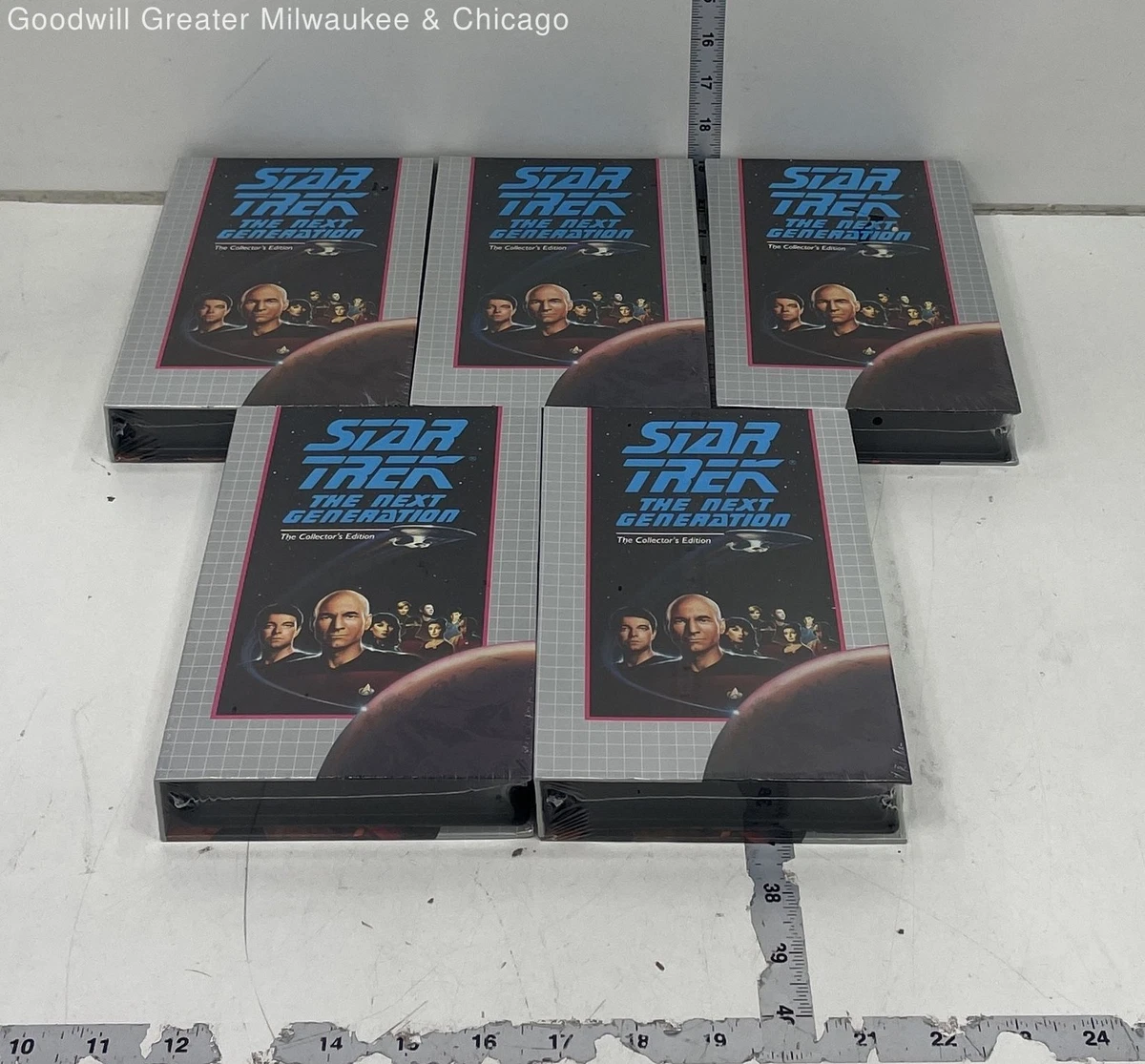 Collector's Edition Star Trek: The Next Generation VHS Tapes for