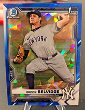 2021 Bowman Draft Sapphire - Brock Selvidge  1st Bowman #BDC-24 - Yankees (RC)