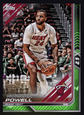 2025 TOPPS NBA COLLECT-Tier 7 Green Lightning - NORMAN POWELL (TOPPS DigitaICard